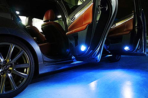 Luz LED azul para puerta lateral y zona de pie vehículo SUV miniatura 3