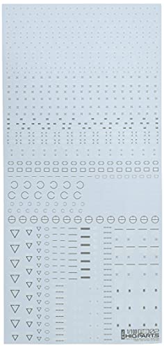 Haikyu Parts 1/100 White & Gray RB02 Caution Decal (1 Piece) RB02-100WAG