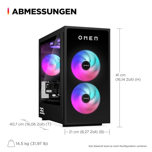 Omen - Sistema completo - RAM: 32 GB - PC Desktop - Immagine 3