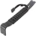 Schrade SCHPB1BK 7.5in Pry Bar with High Carbon Steel Construction and 550 Paracord Handle for Outdoor Survival, Camping and Emergency Situations