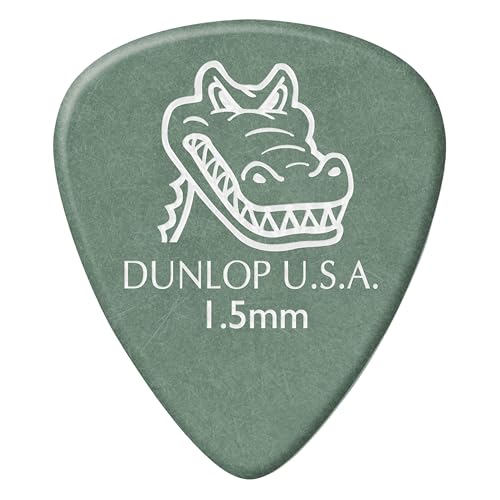 Image of Dunlop 417P1.5 Gator Grip, Green, 1.5mm, 12 /Player's Pack