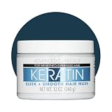 Advanced Clinicals Keratin Hair Mask Treatment, 12 Fl Oz - For Color Treated Hair, Detoxifying Keratin Conditioner To Strengthen Broken, Fortifying Hair Repair Mask With Shea Butter