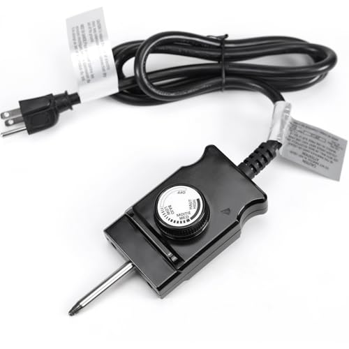 Thermostat Control Power Cord for Masterbuilt, Royal Gourmet, Analog Electric Smokers, Adjustable Thermostat Probe Control for Most Electric smoker, Grill Heating Element.