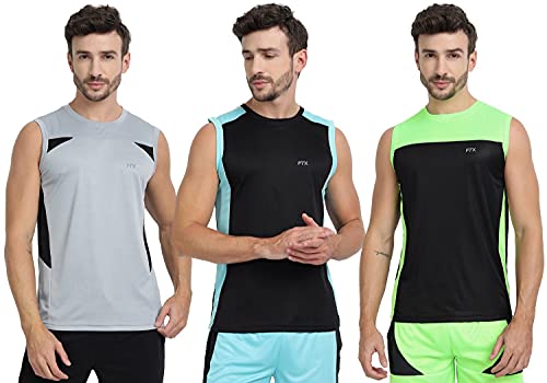 Image of FTX Men's Solid Regular Fit T-Shirt