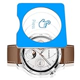 Design particulier :Dimensions découpées au laser offrent une protection maximale pour l'écran de votre appareil, haute qualité d'écran en verre trempé pour le Huawei Watch GT 4 46mm .