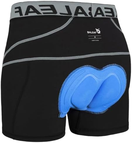 baleaf Men's 3D Padded Bike Shorts Cycling Underwear MTB Liner