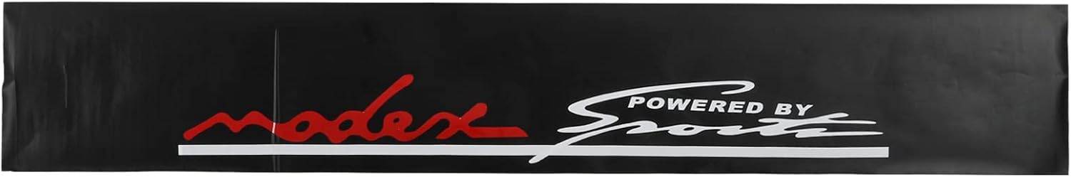 Car Sticker, Fashionable Reflective PVC Car Sticker with Scraper for Automobile Universal Sticker 130x21cm(Powered by)