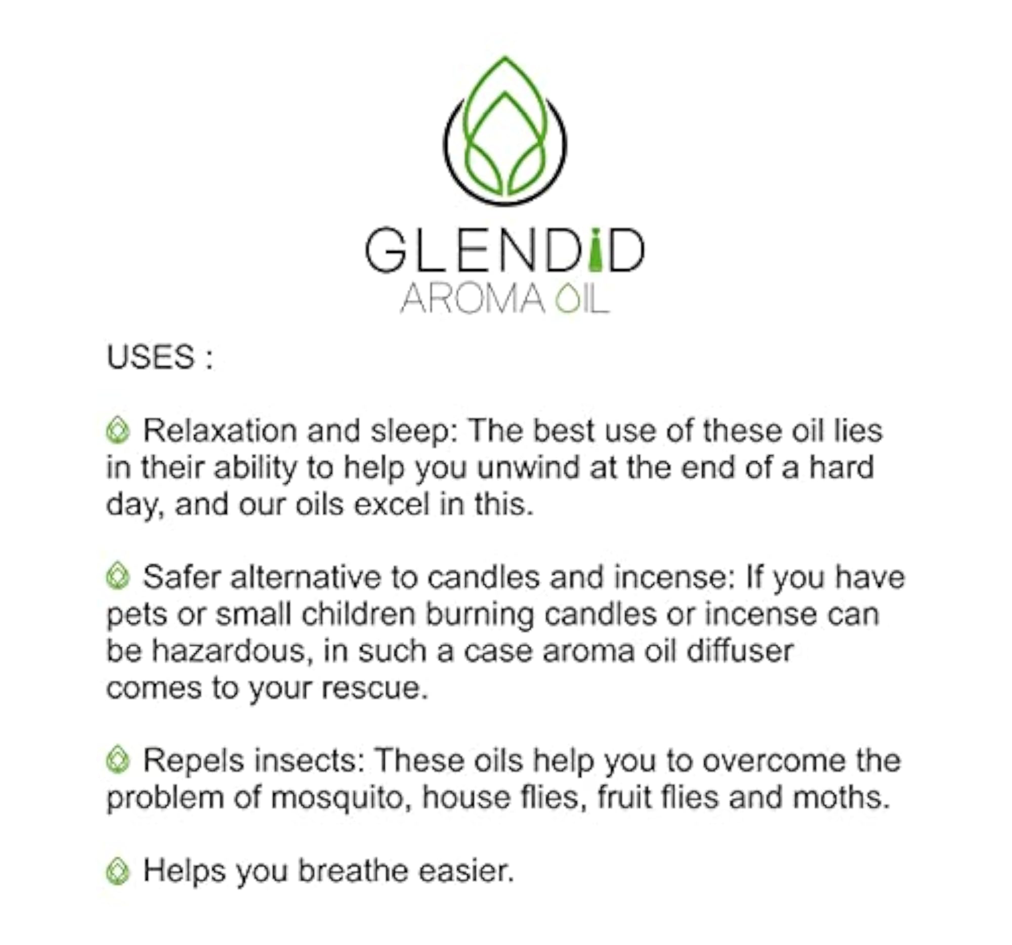 Aromatic Diffuser Scented Fragrance Oil Pack