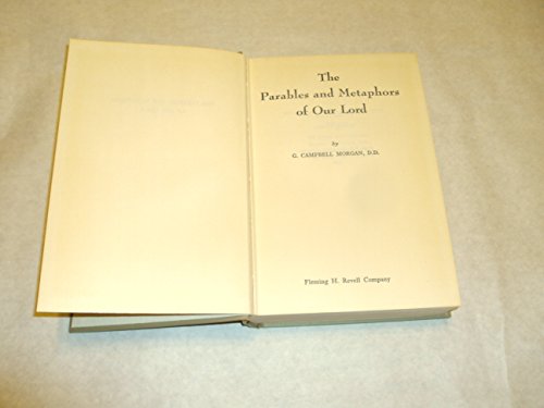 The Parables and Metaphors of Our Lord B000J0W01I Book Cover