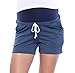 Produktbild MijaCulture Kurze Umstandsshorts/Umstandshose mit Bauchband für Sommer 4091 (XL / EU42, Blau)
