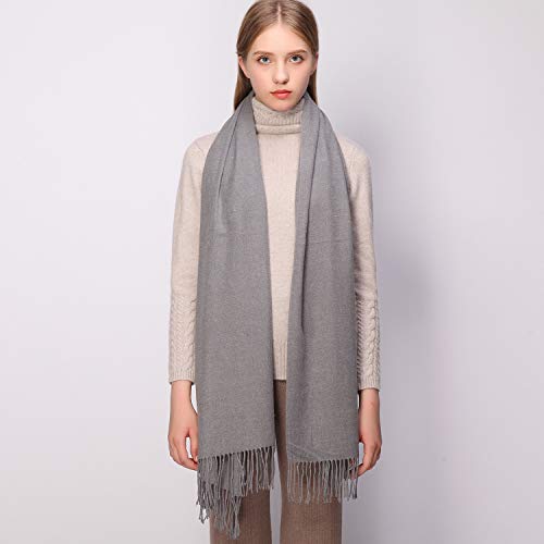 Image of RIIQIICHY Women's Fringe Shawl Wrap Pashmina Scarf for Wedding Evening