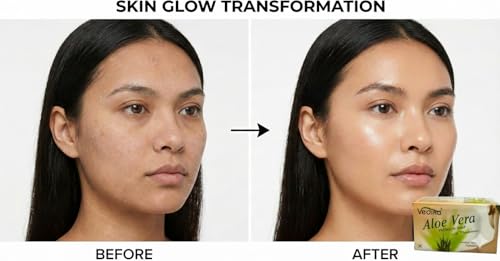 Vedika Aloe Vera Premium Soap - 125gm | Natural and Moisturizing Soap for Healthy Skin | 1 Qty