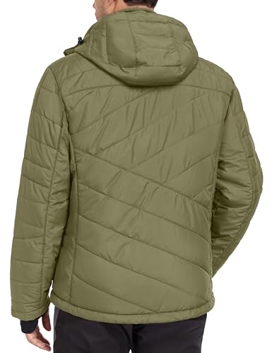 Little Donkey Andy Men's Warm Water Resistant Insulated Ski Jacket Windproof Winter Snowboarding Coat