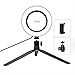 Produktbild Ringlicht mit Ständer 16 / 26cm Fotobeleuchtung Dimmbare LED-Ringlichtlampe Photo Studio Telefon Video Beauty Makeup