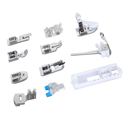 Set de 11 piezas de prensatelas para máquina de coser miniatura 7