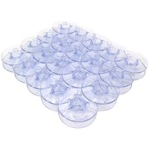 CKPSMS Brand - #9033P BOBBINS Plastic Compatible with/Replacement for PFAFF Brand 1469 1471 1472 1473 1475 1475CD 1520 Select 3.0 1069 6250 6270 Creative 2134 + 20PCS