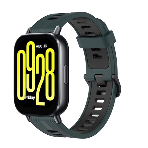 iPartsonline シリコンストラップ Xiaomi Redmi Watch 5 Active/Watch 5 Lite 22mm対応 クイックリリースゴム 交換用スポーツウォッチバンド