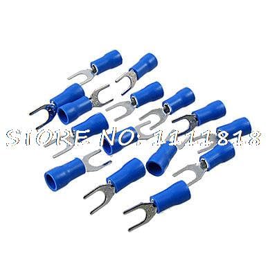 1000 4.9mm Internal Diameter Insulated Fork Terminal Connector