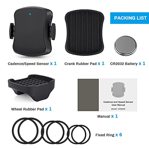 Zootop Sensore Cadenza Bici e sensore velocità RPM...