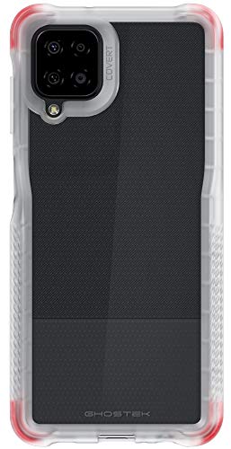 Image of Ghostek COVERT Samsung Galaxy A12 Case with Clear Slim Fit Design and Anti-Slip Grip Bumper Premium Shockproof Protection Thin Protective Phone Covers Designed for 2021 Samsung A 12 (6.5 Inch) (Clear)