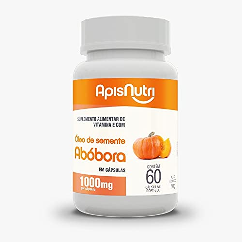 Apisnutri Óleo De Semente De Abóbora 1000Mg (60 Caps) - Único
