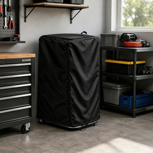 Image of Folding Chair Rack Cover for VEVOR Hanging type | Waterproof Chair Cart Cover, Folding Chair Storage Dolly Chair Holder Covers- 23 inch L x 23 inch W x 44 inch H