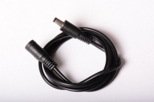 Aftertech® KABL PROLUNGA JACK 5.5mm CZARNY 1M 1 m 12v 24v DO STRIPLED B1D11