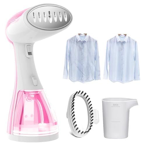 Image of Handheld Portable Steamer for Clothes - 1350W Clothes Steamer Hand Held | 300ML Large-Capacity Iron, 15S Fast Heat-Up, Easily Remove Wrinkles for All Fabrics, Make Garment Soft & Smooth in Travel