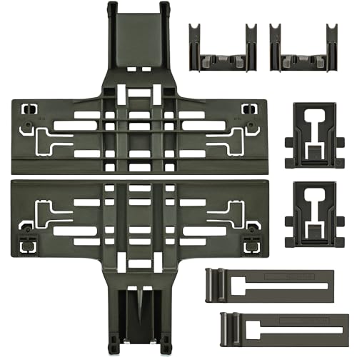 Romalon WPW10546503 Dishwasher Top Rack Adjuster For Kitchenaid Dishwasher KDTE334GPS0 KDTM354DSS4 Whirlpool Dishwasher Upper Rack Dishwasher Top Rack Adjuster W10195840 W10195839 W10250160