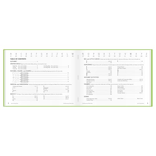 Learning Without Tears, My First School Book Student Activity Workbook, Get Set for School Program - Pre-K, TK, Ages 4+, Pre-Writing, Elementary School Readiness, School or Home Use