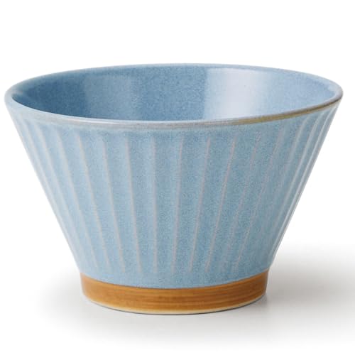 TAMAKI イキ 茶碗 L ブルー 直径13x高さ8 cm 磁器 おしゃれ ギフト T-965023
