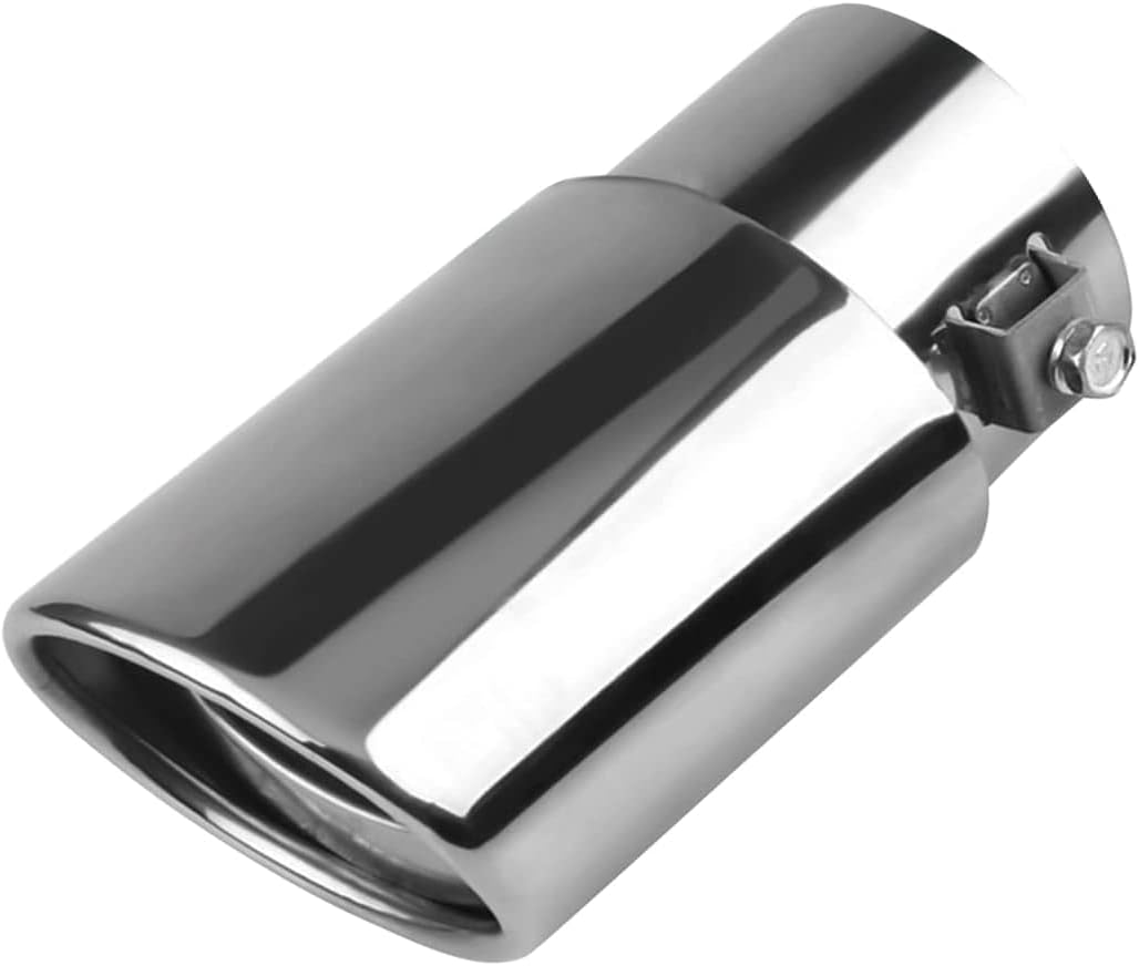 Stainless Steel Car Exhaust Tip, 2.5" to 3.3" Universal Car Exhaust