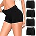 Briyat Boxershorts Damen Baumwolle Unterhosen Damen Baumwoll Unterwäsche Atmungsaktive Frauen Pantys Weich Slip Mehrpack 4er Pack