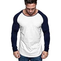 Algopix Similar Product 15 - Mens Casual Slim Fit Crew Neck T Shirt