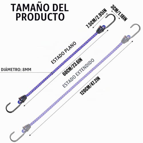 Ligas con gancho 10 Imagen adicional