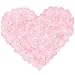 NEO LOONS 1000 Pcs Artificial Silk Rose Petals Decoration Wedding Party Color Light Pink & White