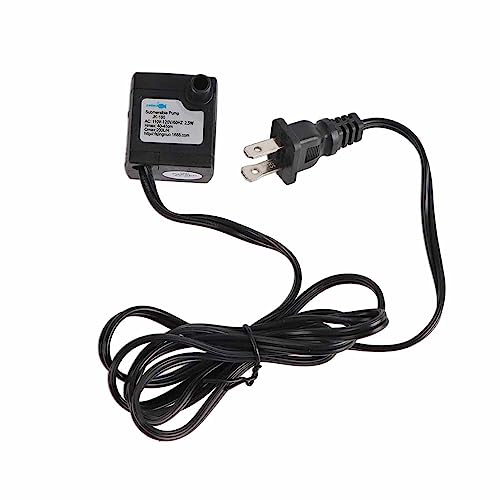 Bomba para fuente de agua para gatos, Mini Acuario 110-120V miniatura 6