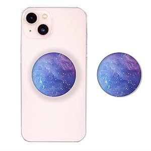 Kireida® Handvat voor mobiele telefoon, premium houder, 360 graden draaibaar, veilige grip, dagelijks comfort voor smartphones en tablets, inklapbaar en inschuifbaar