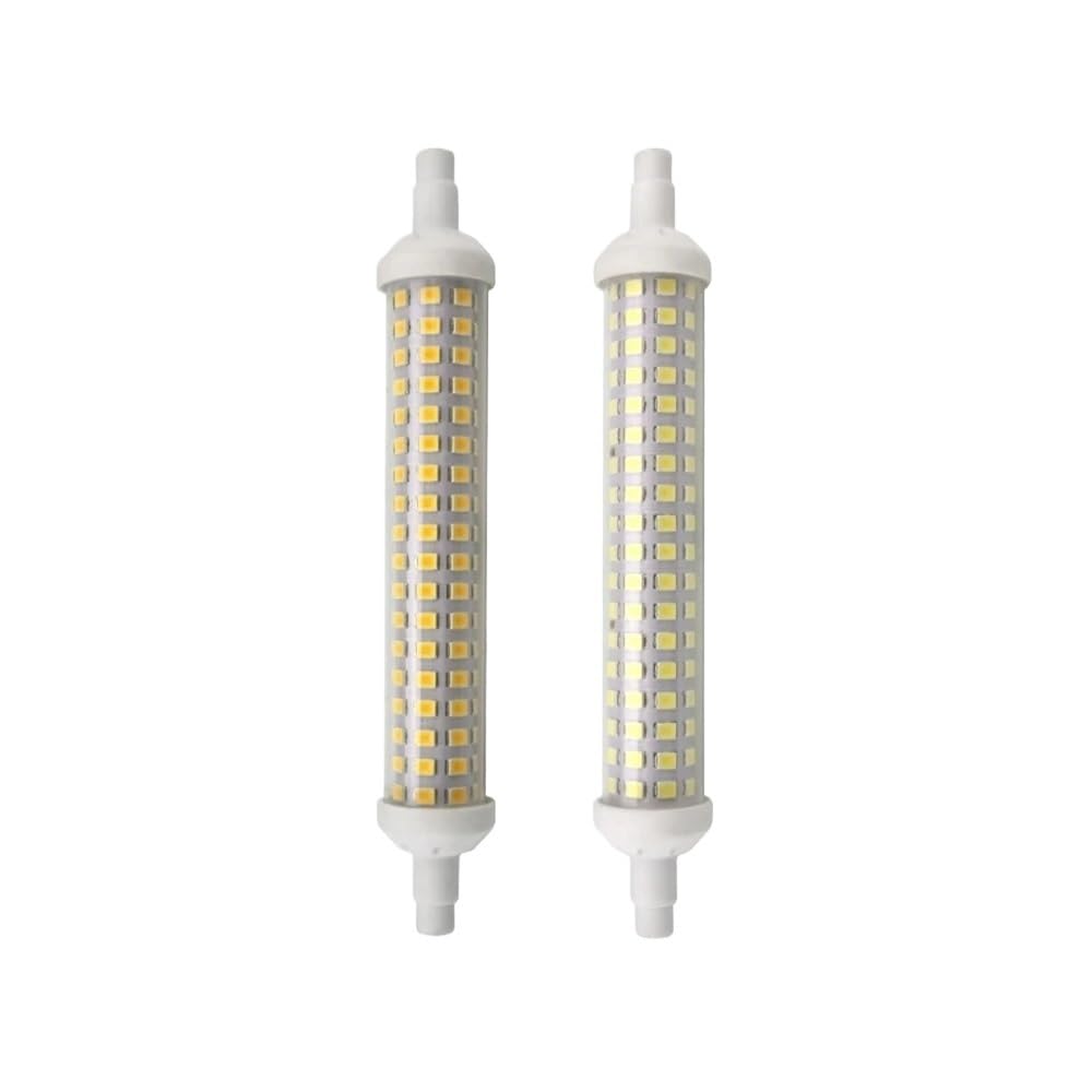 RZL Lighting, Paquete de 6 bombillas LED 78 mm/118 mm/135 mm R7S AC220V SMD2835 lámpara LED luz de maíz(Cold White,12W 135mm)