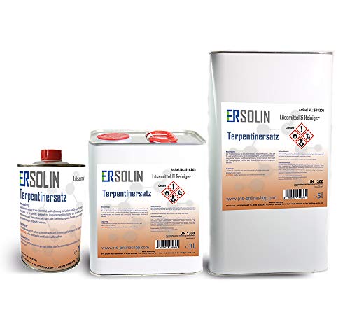 Terpetin - Limpiador de terpetina, limpiador de pinceles, 1 litro