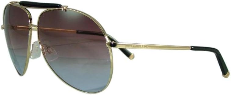 DSQUARED2 DQ 0082 28Z Shiny Gold Sunglasses Sonnenbrille Light Purple Lenses Size 64