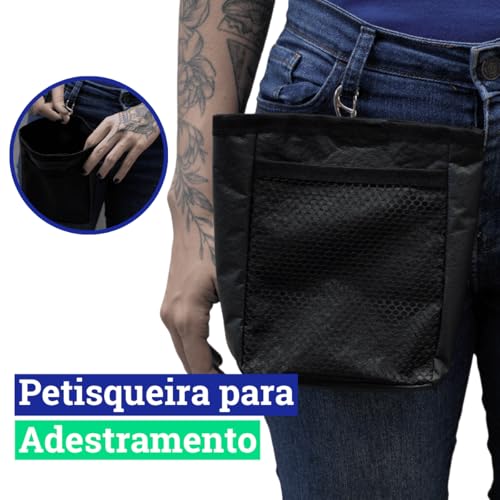 Bolsa Petisqueira de Treinamento para Cães e Petiscos, Ideal para Adestramento, Passeios e Armazenam