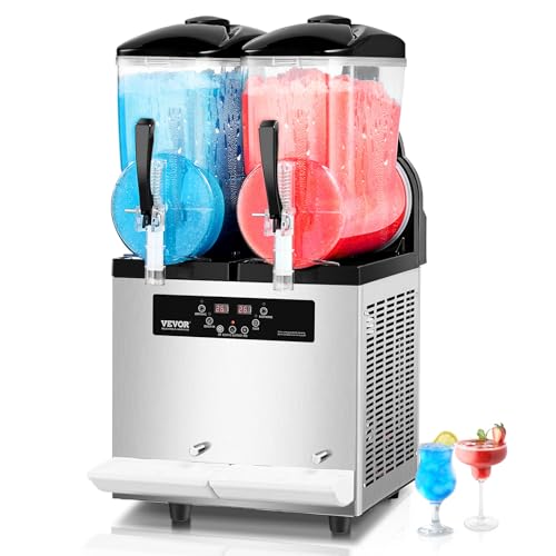 VEVOR XN240B slush eismaschine, Edelstahl + PC + PP