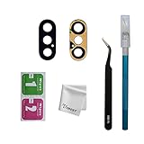 Vimour OEM Original Back Rear Camera Glass Lens Replacement with Adhesive and Repair Toolkit for...