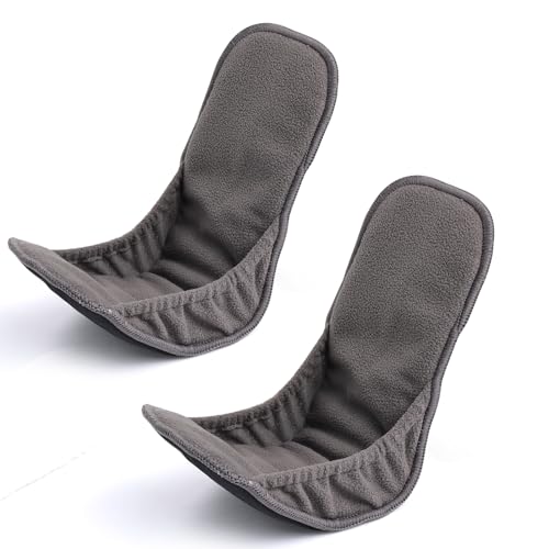 Lictin Reusable Incontinence Pads for Men, 2 Packs Pad for Mens for Urinary Leakage, Washable Incontinence Guards with Maximum Absorbency to Prevent Leaks