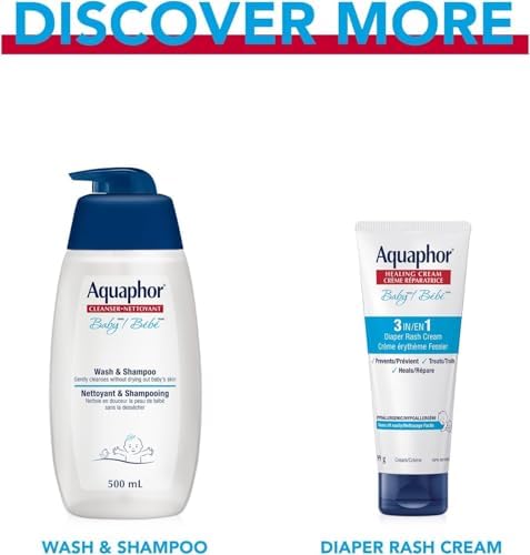 Aquaphor Baby Healing Ointment for Baby's Sensitive Skin, Multipurpose Ointment Helps Prevent Diaper Rash, Fragrance Free, Non Greasy and Non Comedogenic Body Moisturizer, 297g — view 6