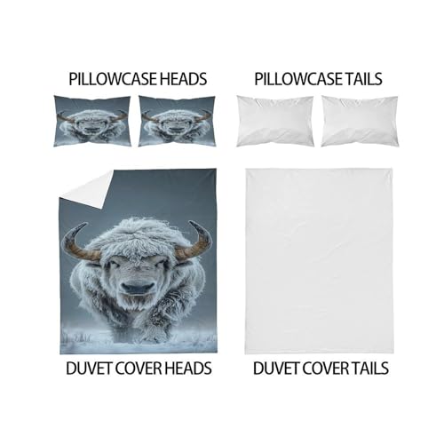 Housse de couette égyptienne microfibre de qualité supérieure parure lit