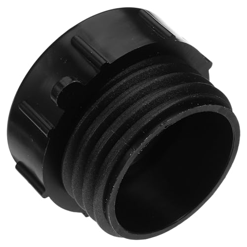 SEWACC Ibc Tote Water Tank Adapter 60mm Fine Thread to Coarse Thread 2-inch Converter with Gasket for Industrial Water Hose Connection