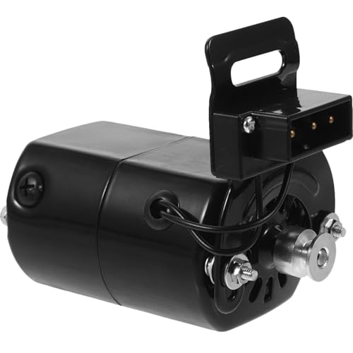 GARIOUANS Motor para Máquina de Coser Doméstica Eléctrico Duradero de Protección Integrada Compatible con Modelos Antiguos Accesorio Práctico para Pedal y Suministros de Costura