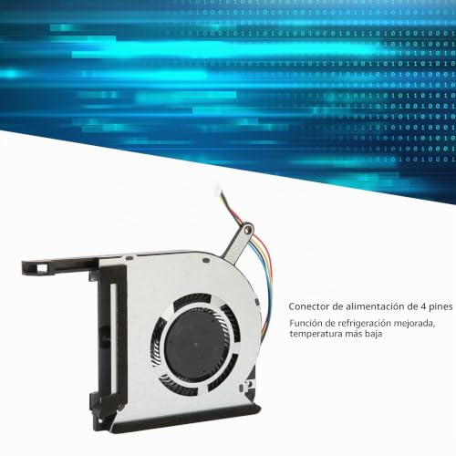 Ventilador GPU para TUF Gaming A15 FA506 y FX506 con conector de 4 pines DC 5V 4